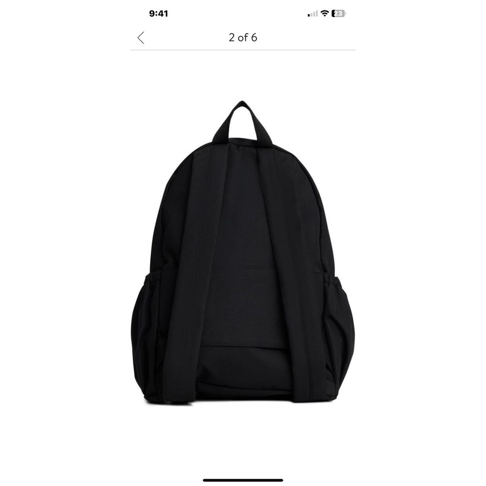 NWT BEIS The Beisics Backpack in BLACK - Picture 5 of 7